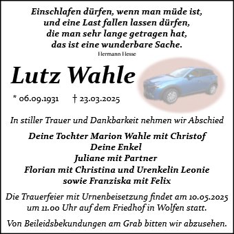 Lutz Wahle