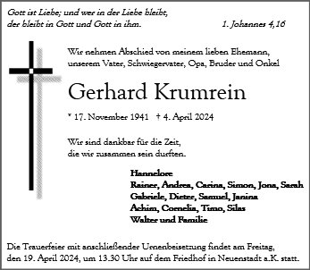 Gerhard Krumrein