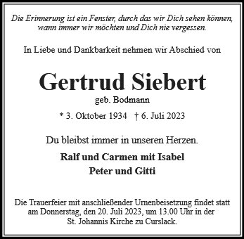 Gertrud Siebert