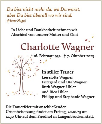 Charlotte Wagner