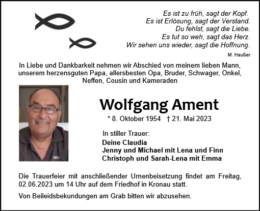 Wolfgang Ament