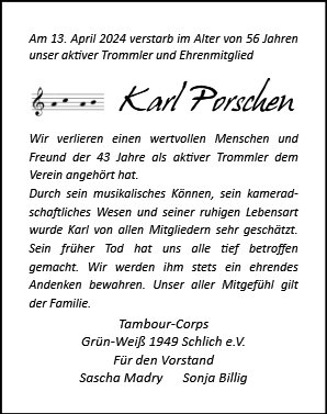 Karl Porschen