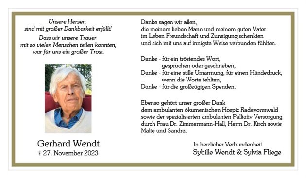 Gerhard Wendt