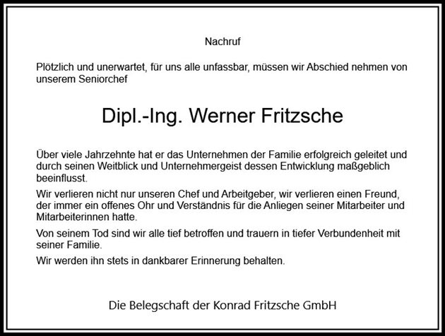 Werner Fritzsche