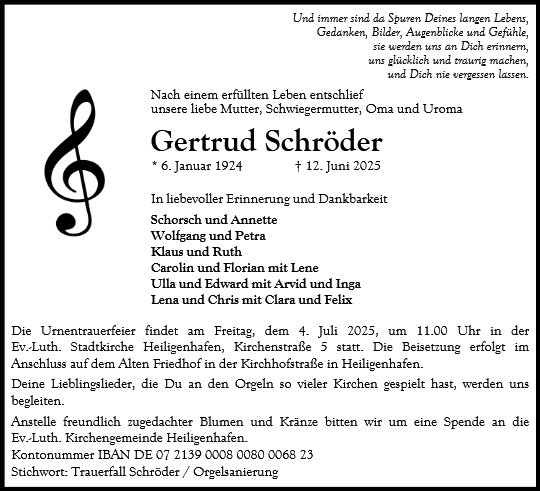 Gertrud Schröder 