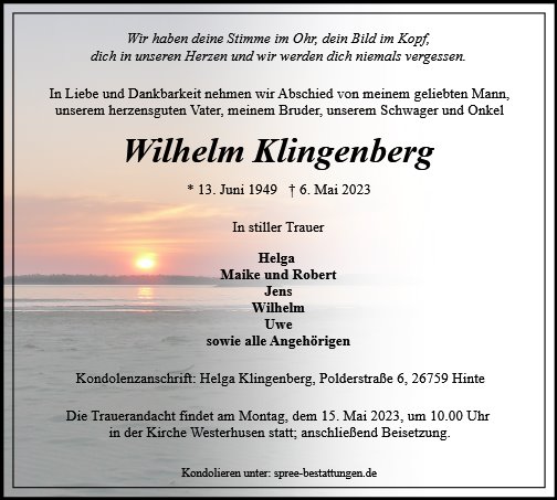 Wilhelm Klingenberg