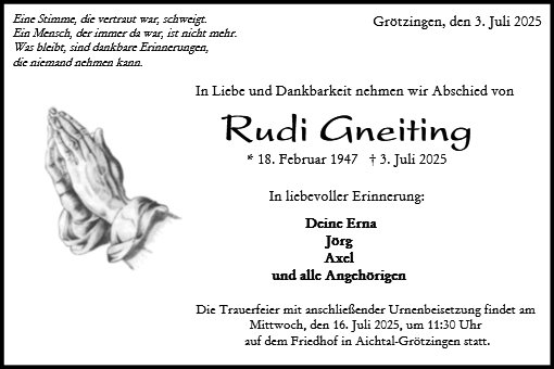 Rudi Gneiting