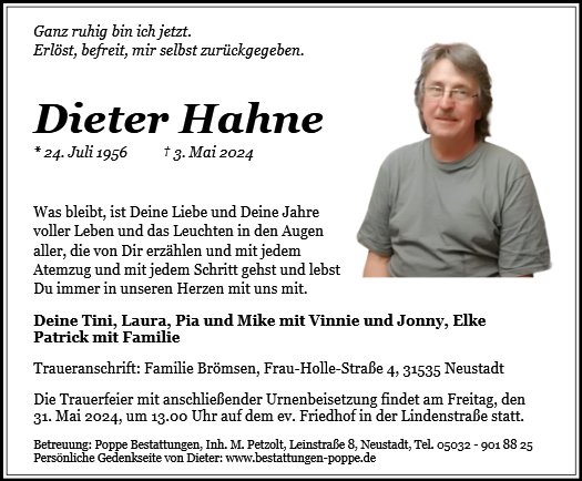 Dieter Hahne