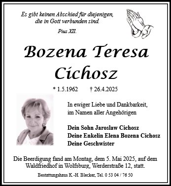 Bozena Cichosz
