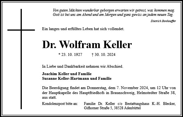 Wolfram Keller