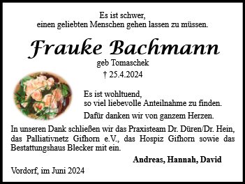 Frauke Bachmann