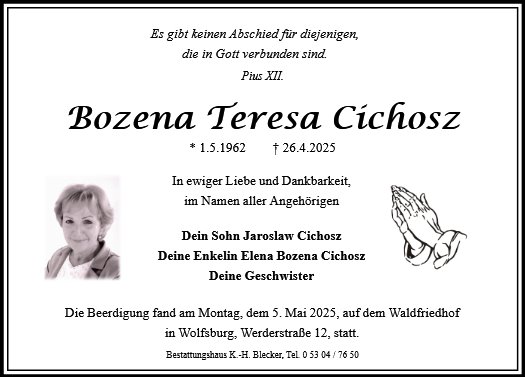 Bozena Cichosz