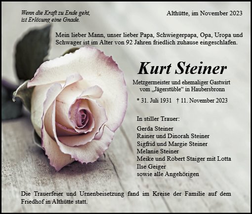 Kurt Steiner