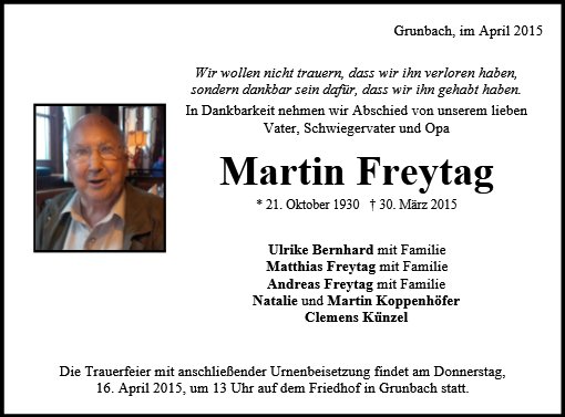 Martin Freytag