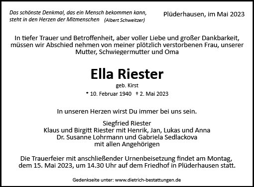 Ella Riester