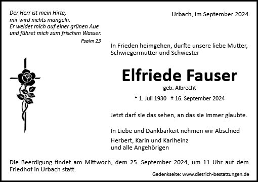 Elfriede Fauser