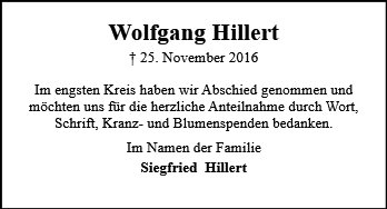 Wolfgang Hillert