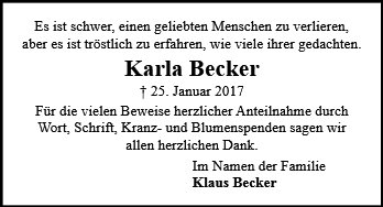 Karla Becker