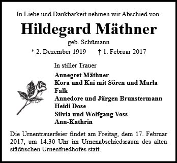 Hildegard Mäthner