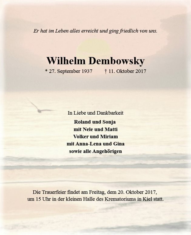 Wilhelm Dembowsky