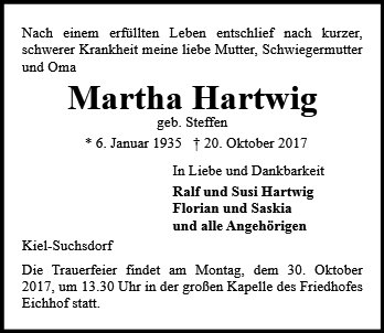 Martha Hartwig