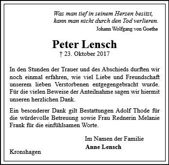 Peter Lensch