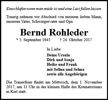 Bernd Rohleder