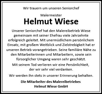 Helmut Wiese