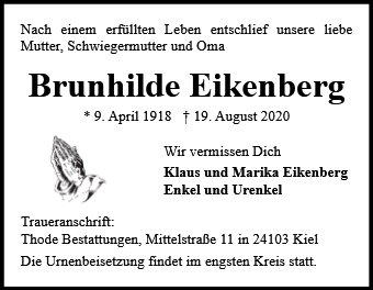 Brunhilde Eikenberg