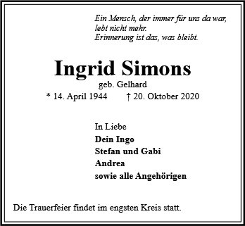 Ingrid Simons