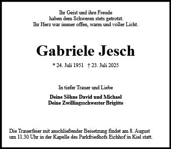 Gabriele Jesch