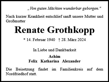 Renate Grothkopp