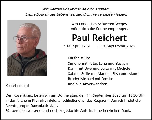 Paul Reichert