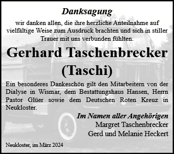 Gerhard Taschenbrecker