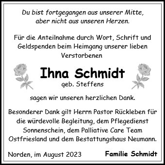 Ihna Schmidt