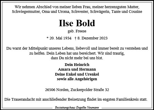 Ilse Bold