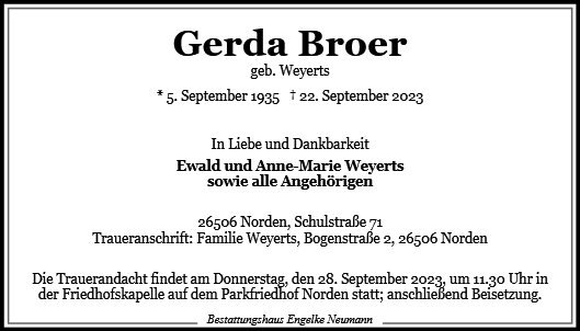 Gerda Broer