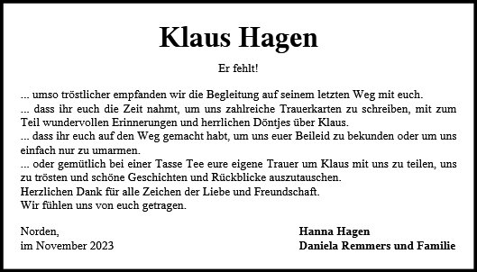 Klaus Hagen