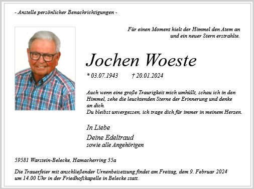 Jochen Woeste
