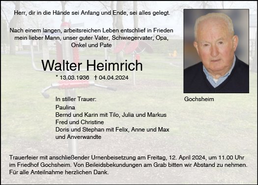 Walter Heimrich