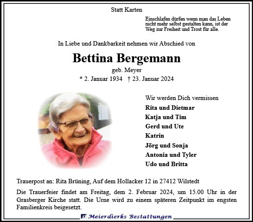 Bettina Bergemann