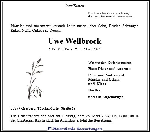 Uwe Wellbrock