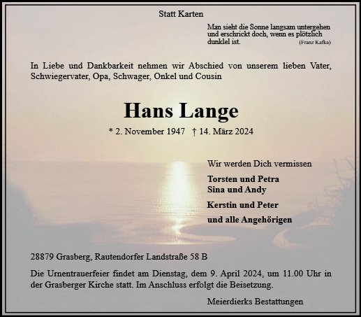 Hans Lange