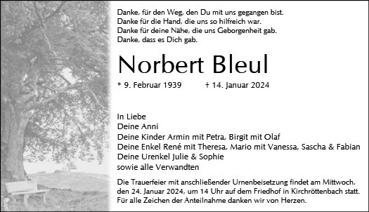 Norbert Bleul