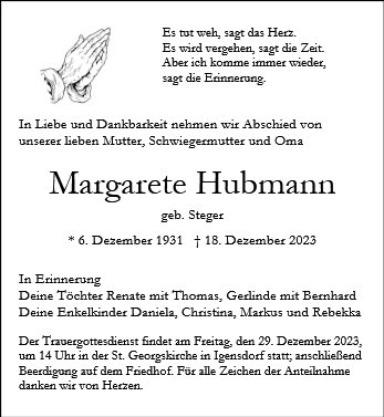 Margarete Hubmann