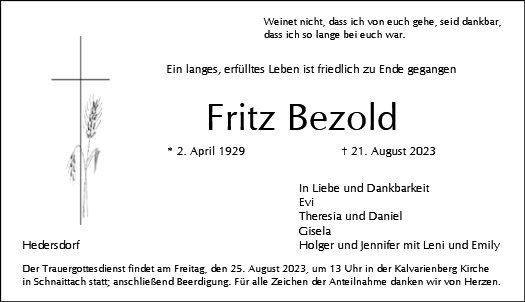 Friedrich Bezold