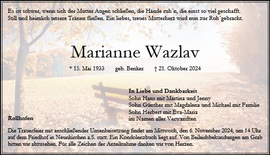 Marianne Wazlav