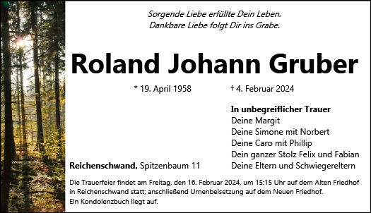Roland Johann Gruber