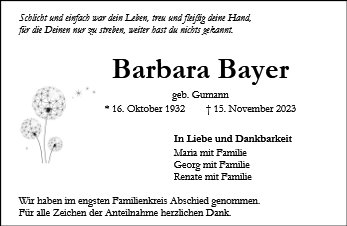 Barbara Bayer