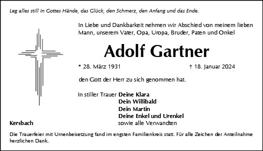 Adolf Gartner